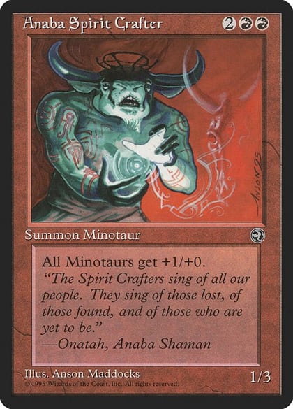 Anaba Spirit Crafter, Homelands #4452