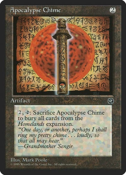 Apocalypse Chime, Homelands #4453