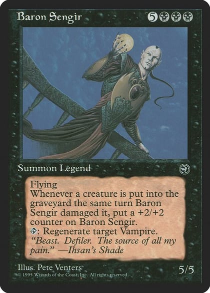 Baron Sengir, Homelands #4461
