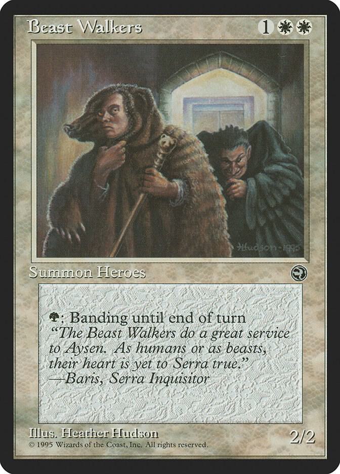 Beast Walkers, Homelands #4462