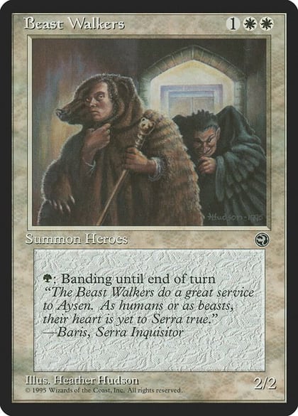 Beast Walkers, Homelands #4462