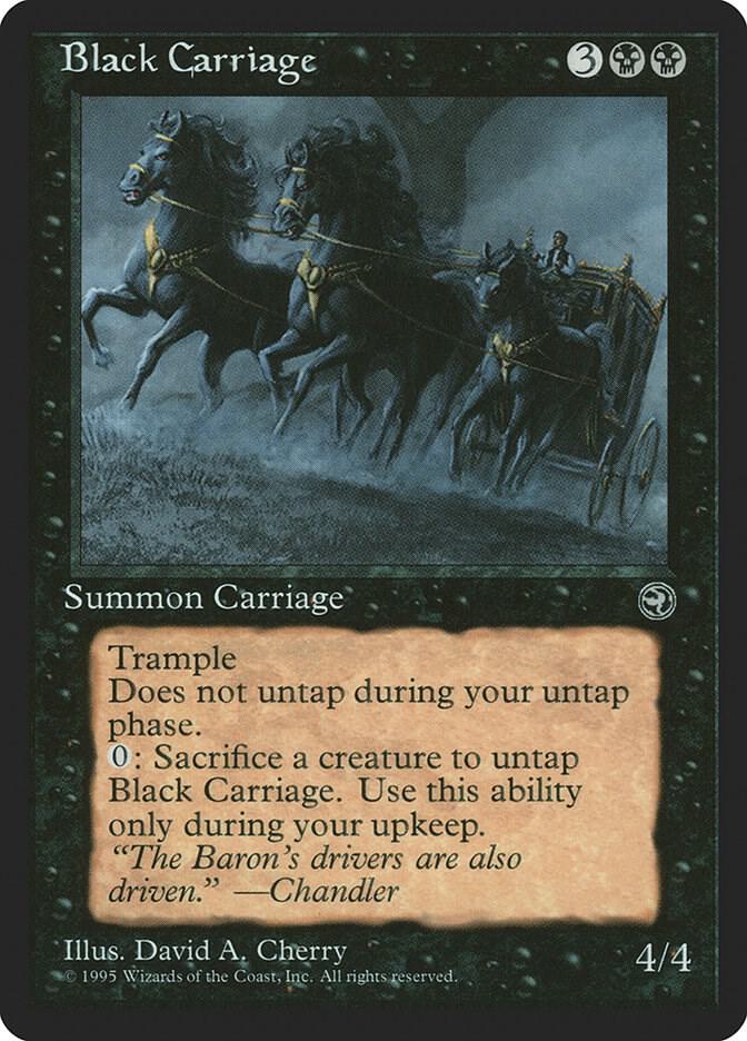Black Carriage, Homelands #4463