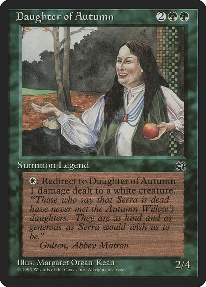 Daughter of Autumn, Homelands #4478