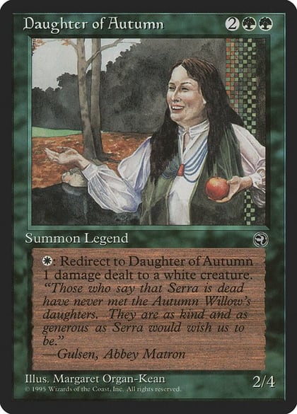 Daughter of Autumn, Homelands #4478