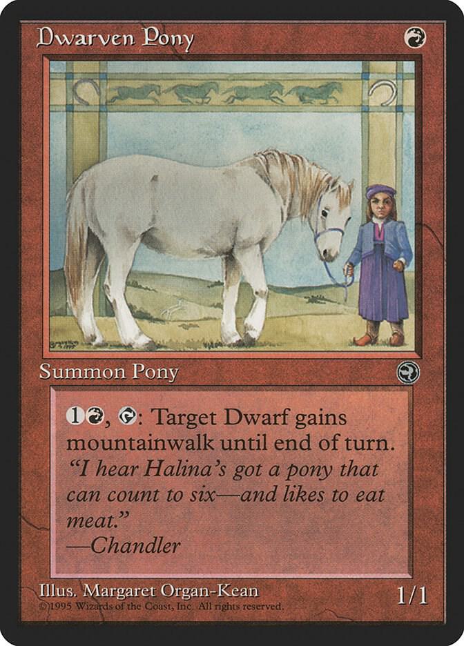 Dwarven Pony, Homelands #4484