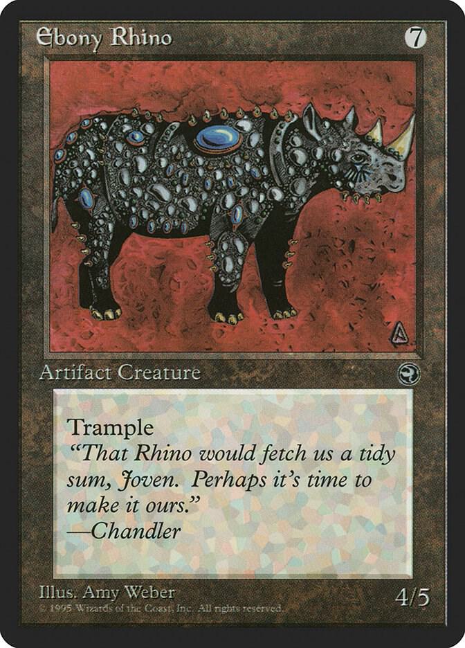 Ebony Rhino, Homelands #4488
