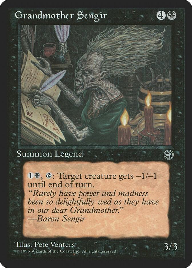 Grandmother Sengir, Homelands #4503