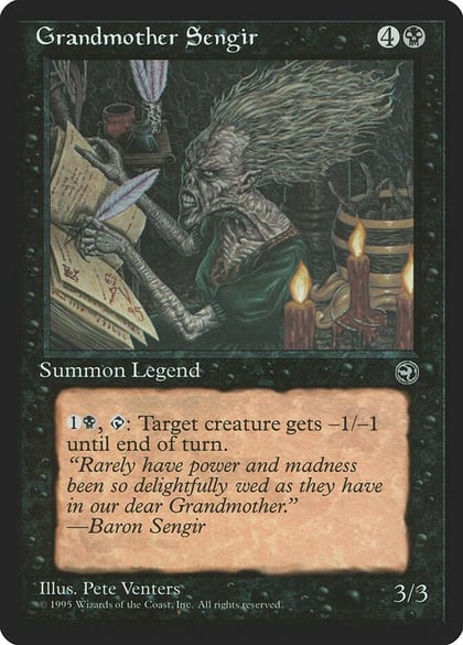 Grandmother Sengir, Homelands #4503