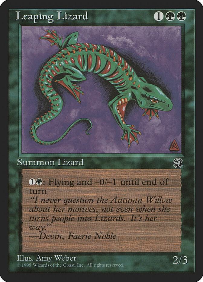 Leaping Lizard, Homelands #4521