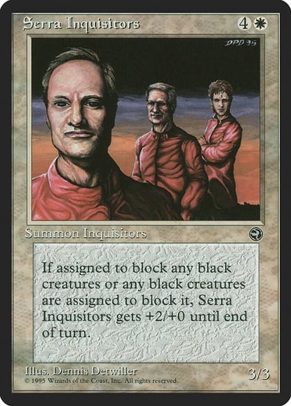 Serra Inquisitors, Homelands #4554
