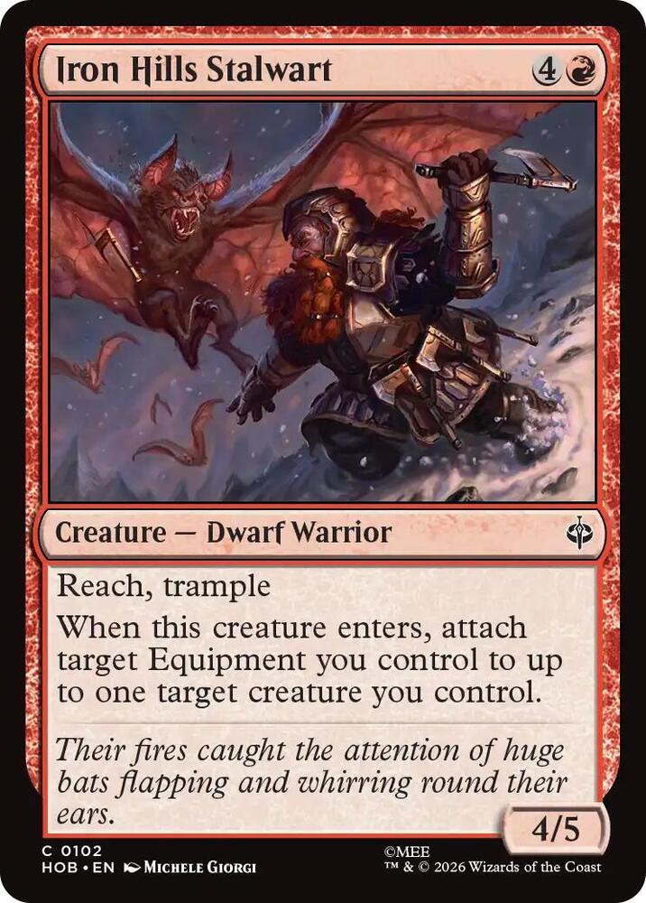 Iron Hills Stalwart, The Hobbit 102