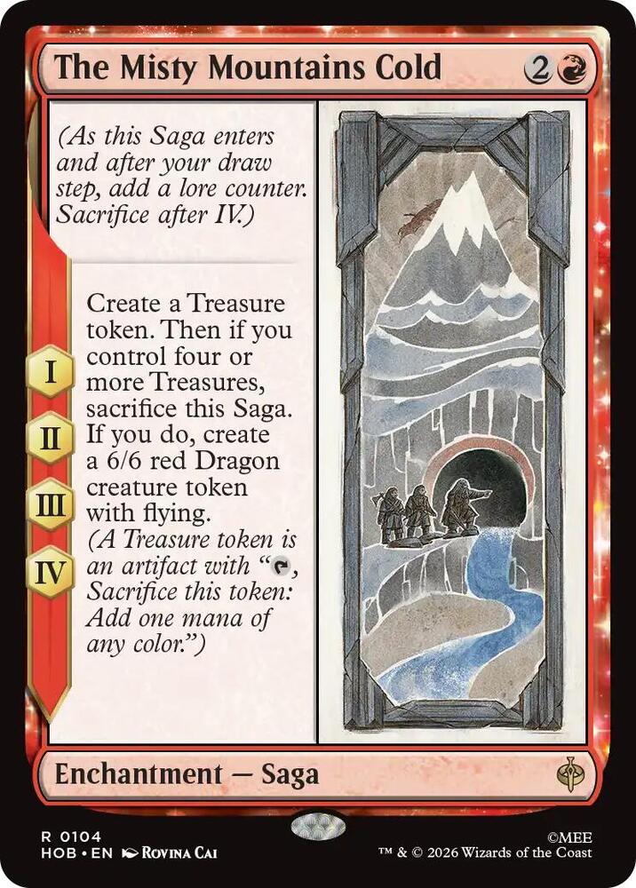 The Misty Mountains Cold, The Hobbit 104