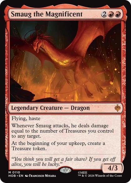 Smaug the Magnificent, The Hobbit 110