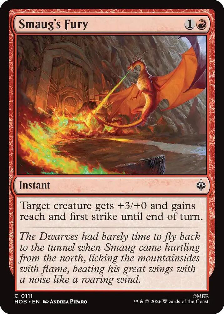 Smaug's Fury, The Hobbit 111