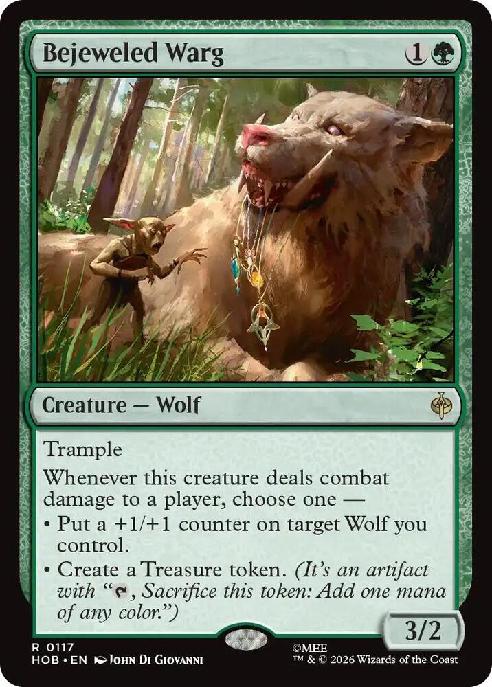 Bejeweled Warg, The Hobbit 117