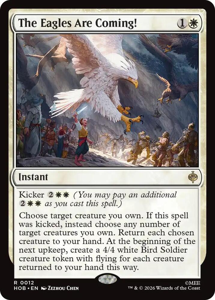 The Eagles Are Coming!, The Hobbit 12