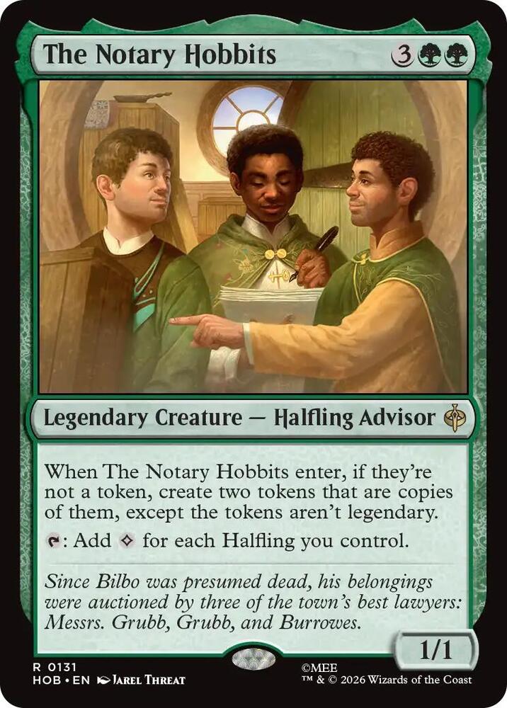 The Notary Hobbits, The Hobbit 131
