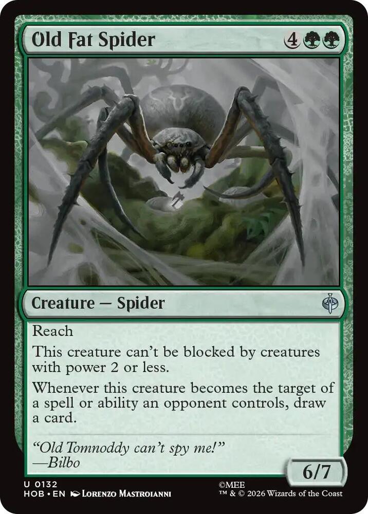 Old Fat Spider, The Hobbit 132