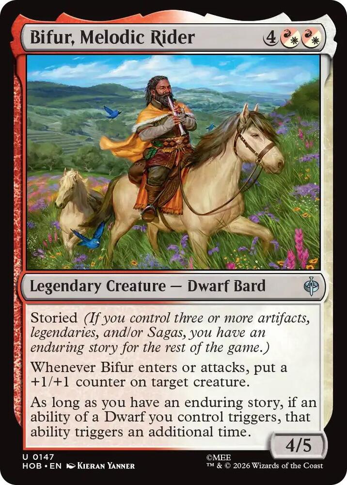 Bifur, Melodic Rider, The Hobbit 147