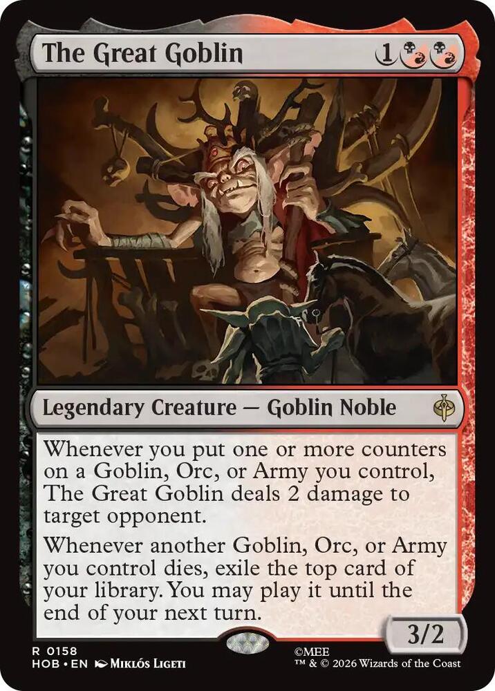 The Great Goblin, The Hobbit 158