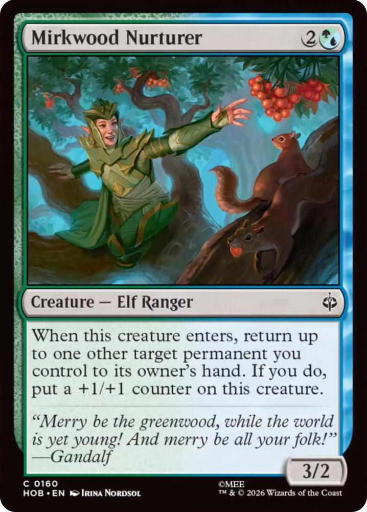 Mirkwood Nurturer, The Hobbit 160