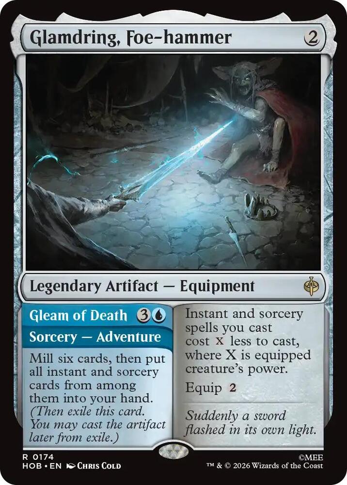Glamdring, Foe-hammer, The Hobbit 174