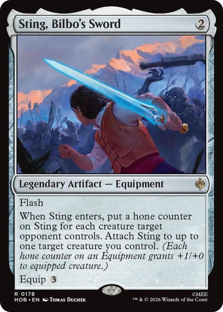 Sting, Bilbo's Sword, The Hobbit 178
