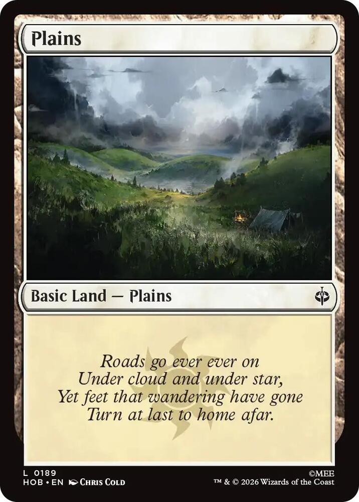 Plains (0189), The Hobbit 189