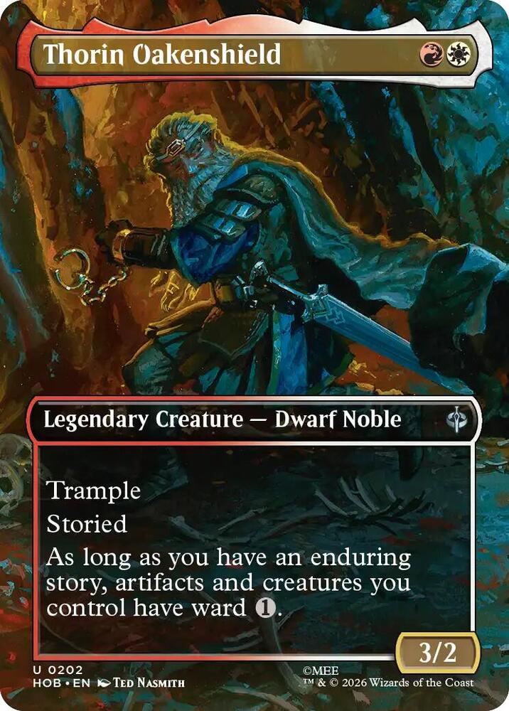 Thorin Oakenshield (Borderless), The Hobbit 202