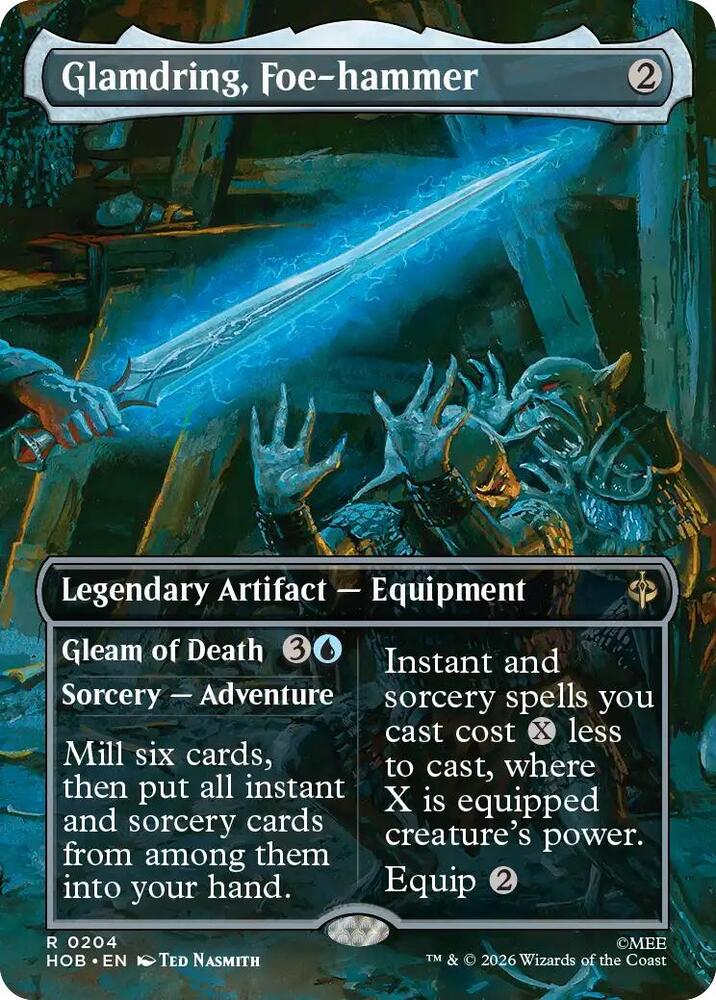 Glamdring, Foe-hammer (Borderless), The Hobbit 204