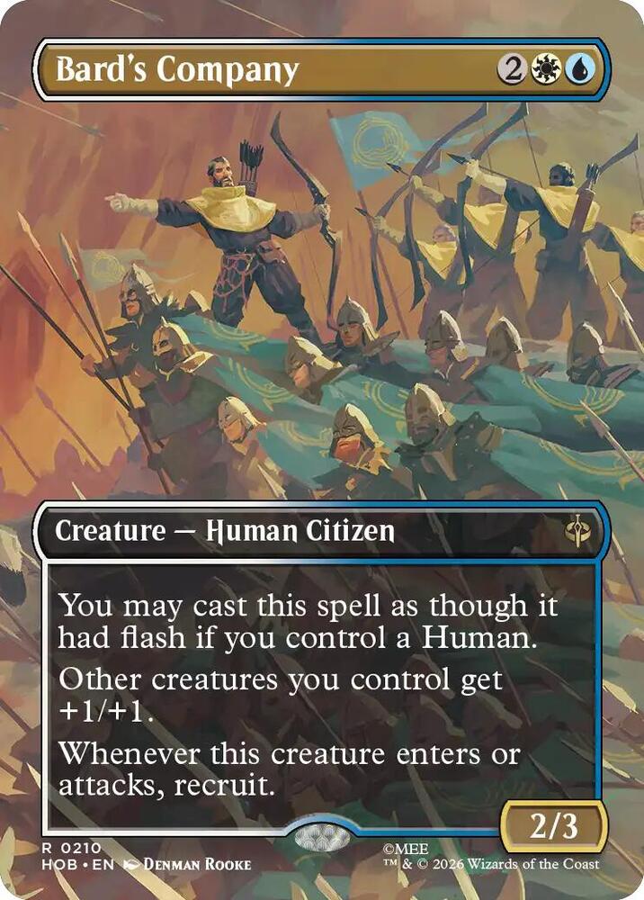 Bard's Company (Borderless), The Hobbit 210