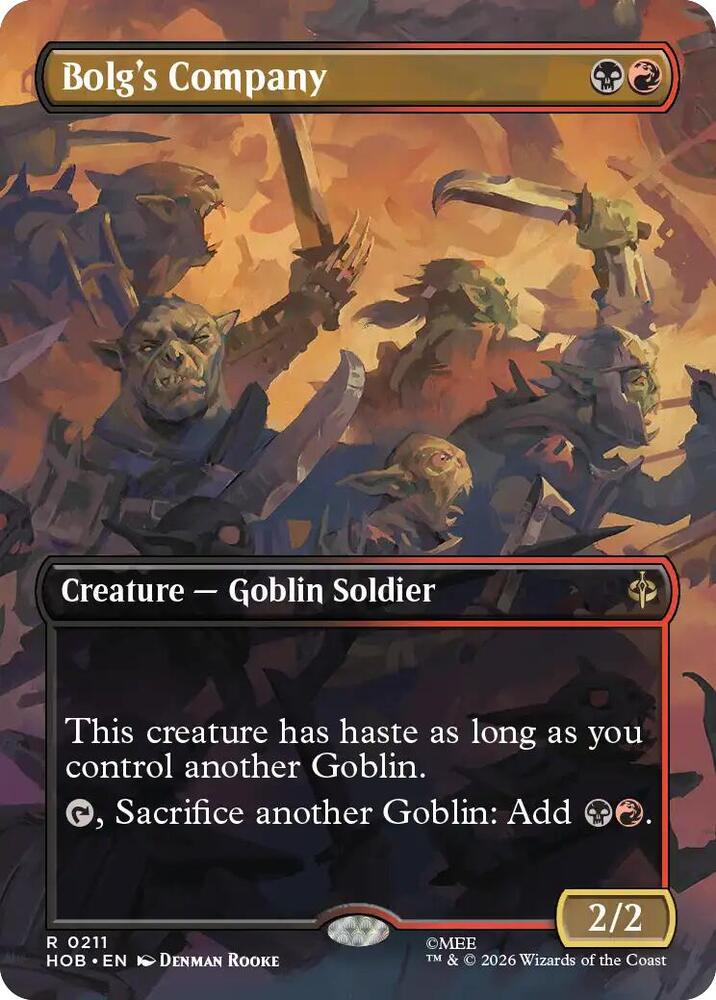 Bolg's Company (Borderless), The Hobbit 211