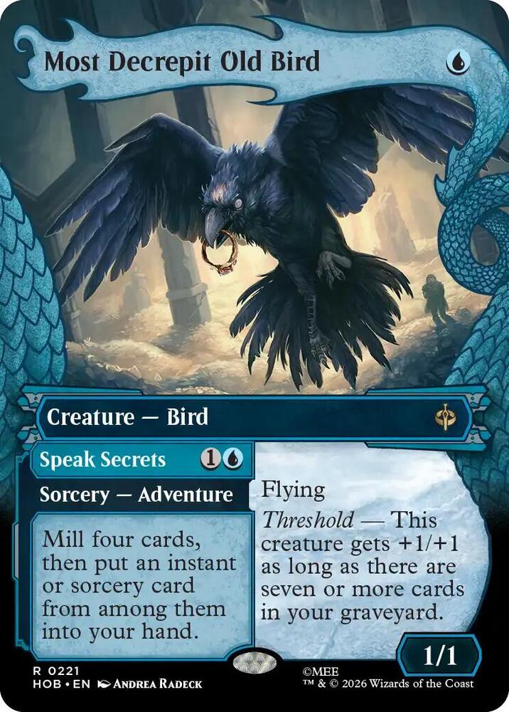 Most Decrepit Old Bird (Showcase), The Hobbit 221