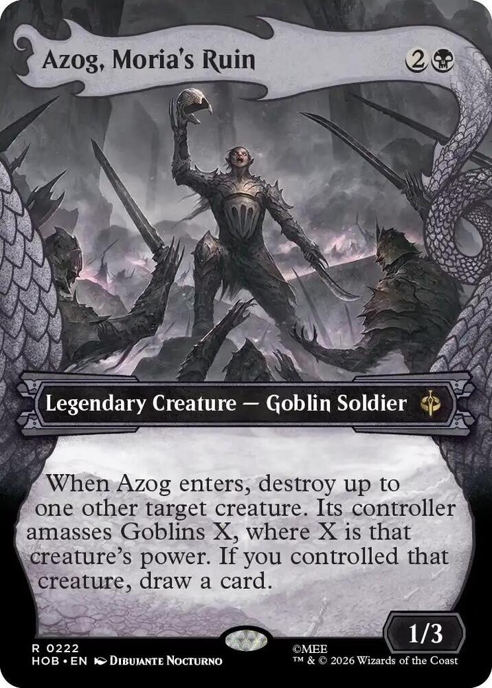 Azog, Moria's Ruin (Showcase), The Hobbit 222