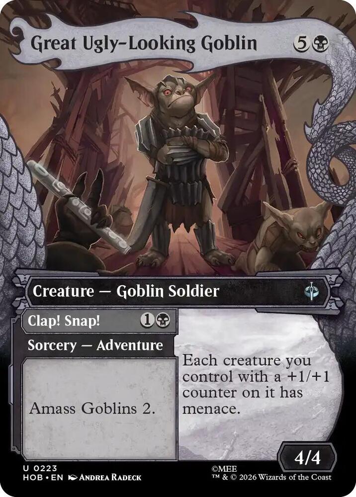 Great Ugly-Looking Goblin (Showcase), The Hobbit 223