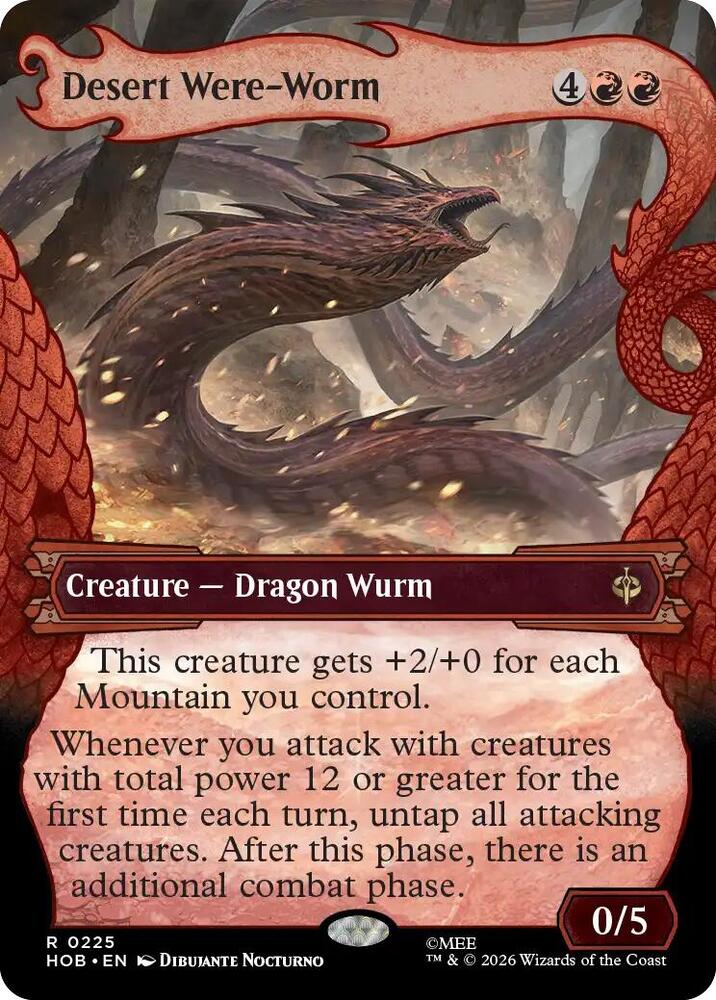 Desert Were-Worm (Showcase), The Hobbit 225