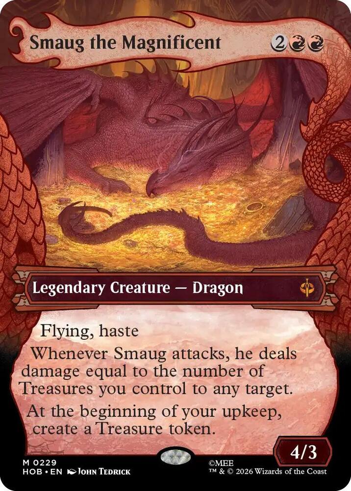 Smaug the Magnificent (Showcase), The Hobbit 229