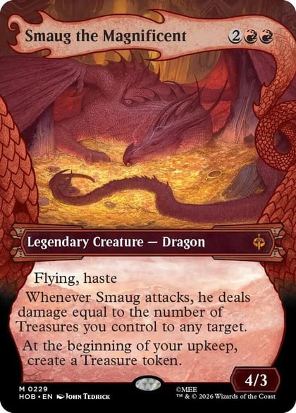 Smaug the Magnificent (Showcase), The Hobbit 229