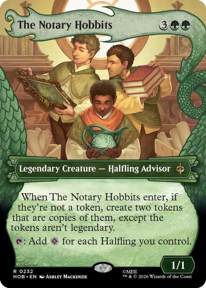 The Notary Hobbits (Showcase), The Hobbit 232