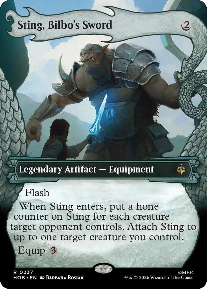 Sting, Bilbo's Sword (Showcase), The Hobbit 237