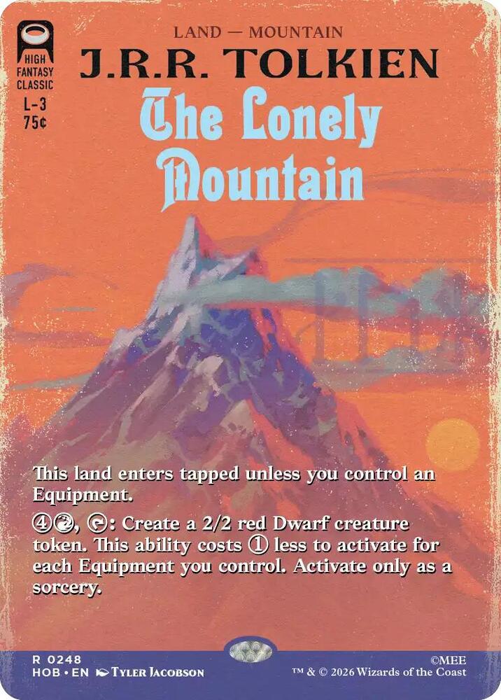 The Lonely Mountain (Borderless), The Hobbit 248