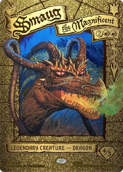 Smaug the Magnificent (Borderless), The Hobbit 249
