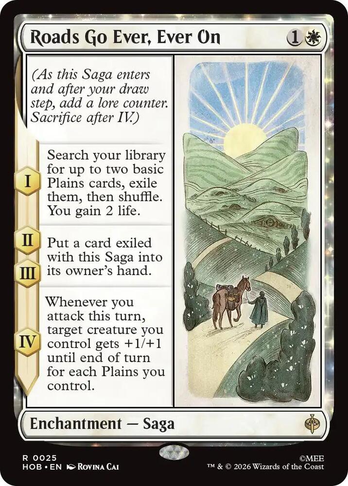 Roads Go Ever, Ever On, The Hobbit 25