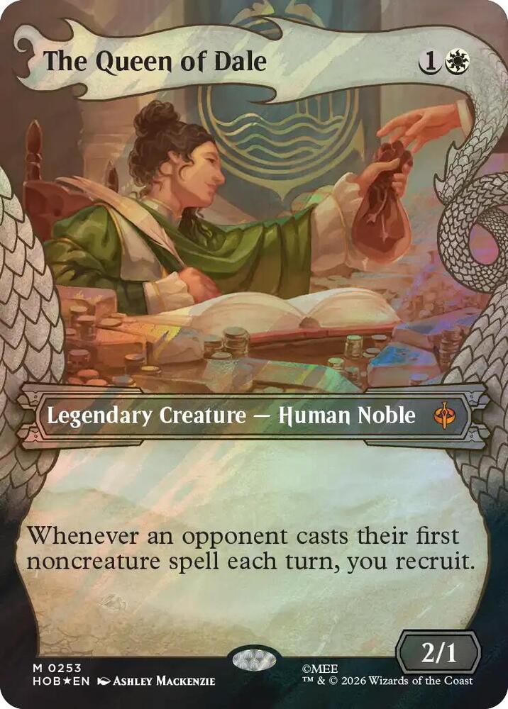 The Queen of Dale (Showcase) (Surge Foil), The Hobbit 253