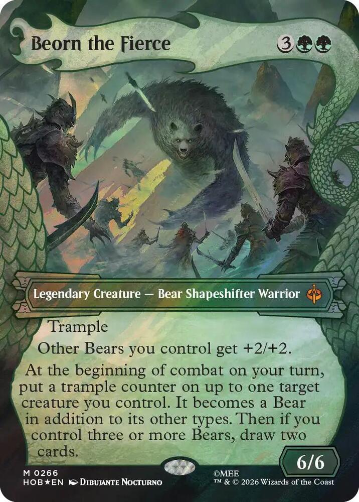 Beorn the Fierce (Showcase) (Surge Foil), The Hobbit 266