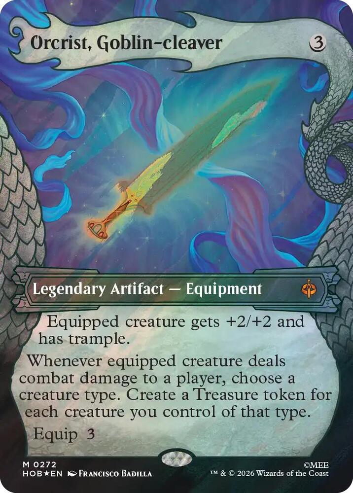 Orcrist, Goblin-cleaver (Showcase) (Surge Foil), The Hobbit 272