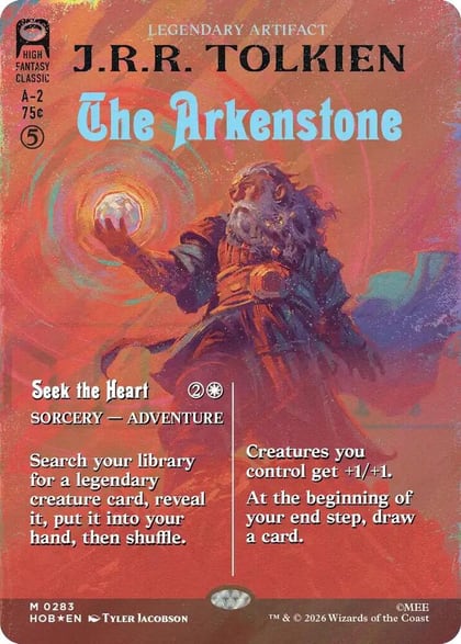 The Arkenstone (Borderless) (Surge Foil), The Hobbit 283