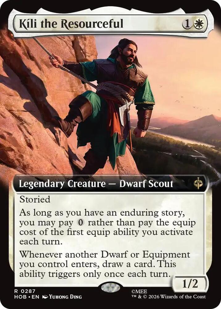Kili the Resourceful (Extended Art), The Hobbit 287
