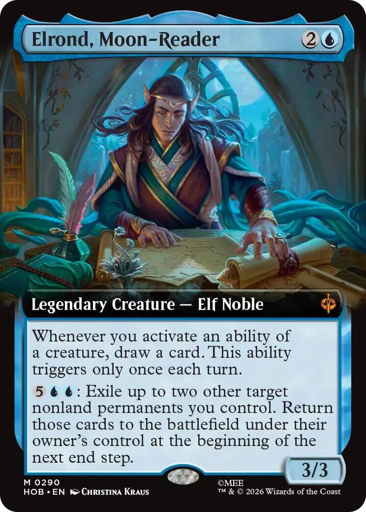 Elrond, Moon-Reader (Extended Art), The Hobbit 290
