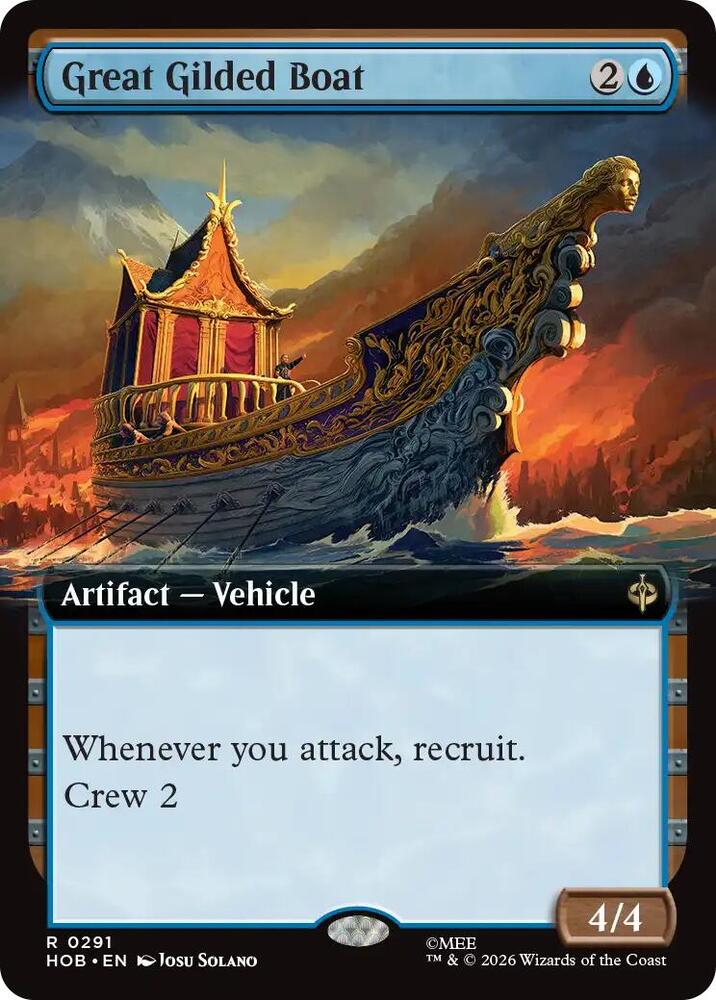 Great Gilded Boat (Extended Art), The Hobbit 291